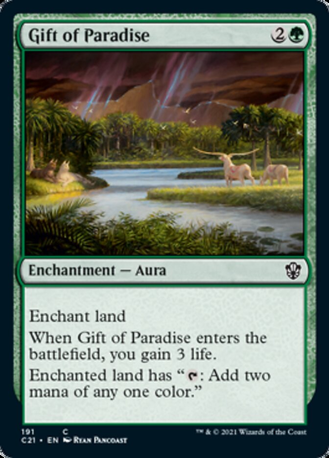 Gift of Paradise [Commander 2021] - Destination Retro