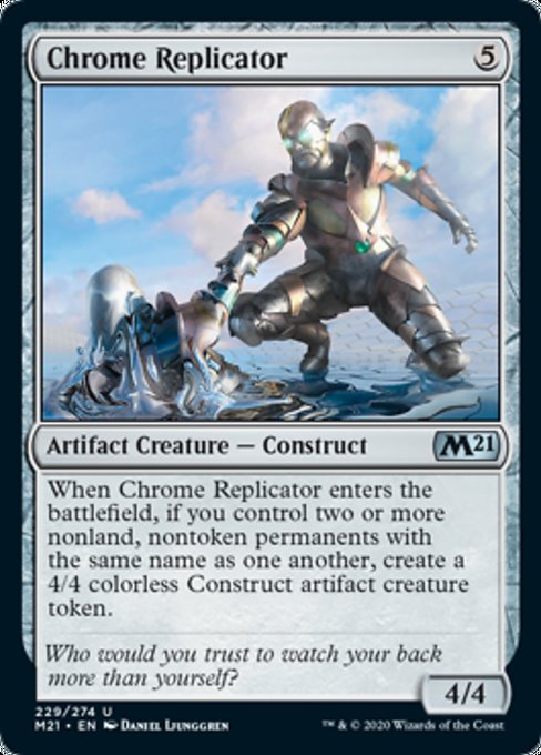 Chrome Replicator [Core Set 2021] - Destination Retro