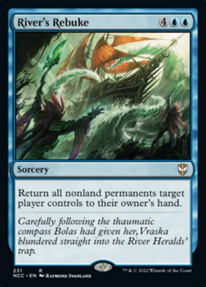 River's Rebuke [Streets of New Capenna Commander] - Destination Retro
