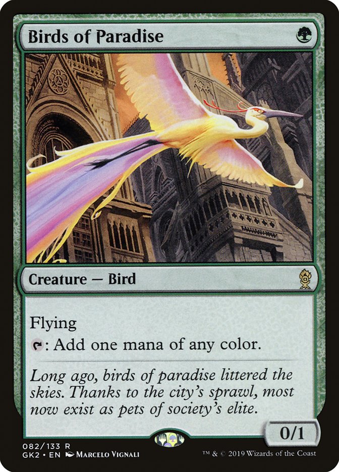 Birds of Paradise [Ravnica Allegiance Guild Kit] - Destination Retro