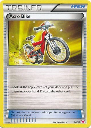 Acro Bike (20/30) [XY: Trainer Kit - Latias & Latios] - Destination Retro