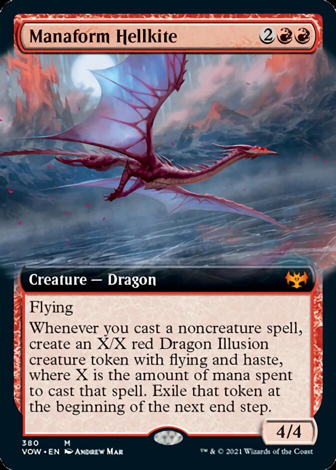 Manaform Hellkite (Extended) [Innistrad: Crimson Vow] - Destination Retro