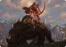 Meria's Outrider Art Card [Dominaria United Art Series] - Destination Retro
