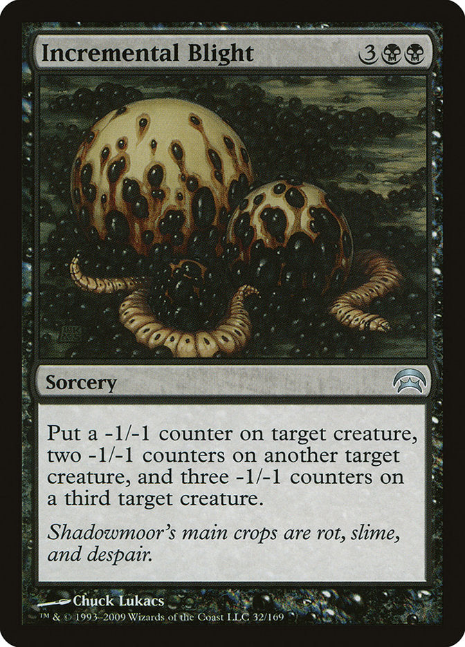Incremental Blight [Planechase] - Destination Retro