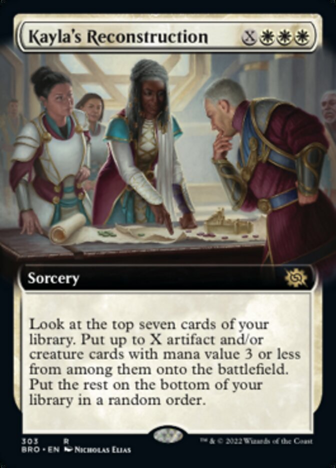 Kayla's Reconstruction (Extended Art) [The Brothers' War] - Destination Retro
