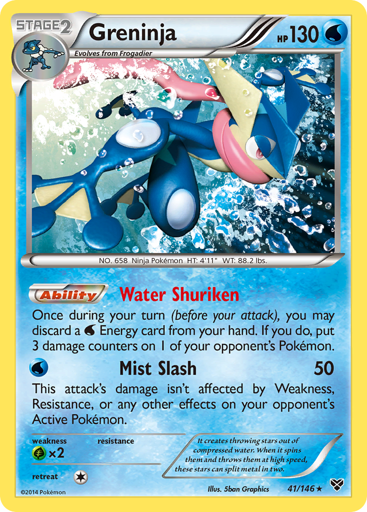 Greninja (41/146) [XY: Base Set] - Destination Retro