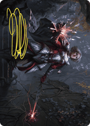 Rowan, Scion of War Art Card (31/81) (Gold-Stamped Signature) [Wilds of Eldraine Art Series] - Destination Retro