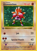Hitmonchan (7/102) [Base Set 1st Edition] - Destination Retro
