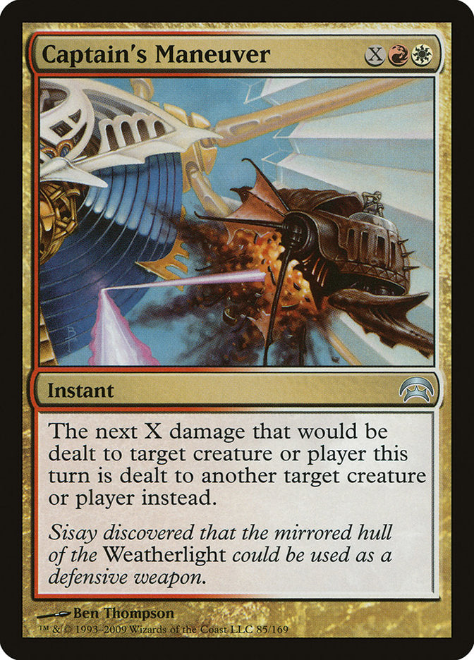 Captain's Maneuver [Planechase] - Destination Retro