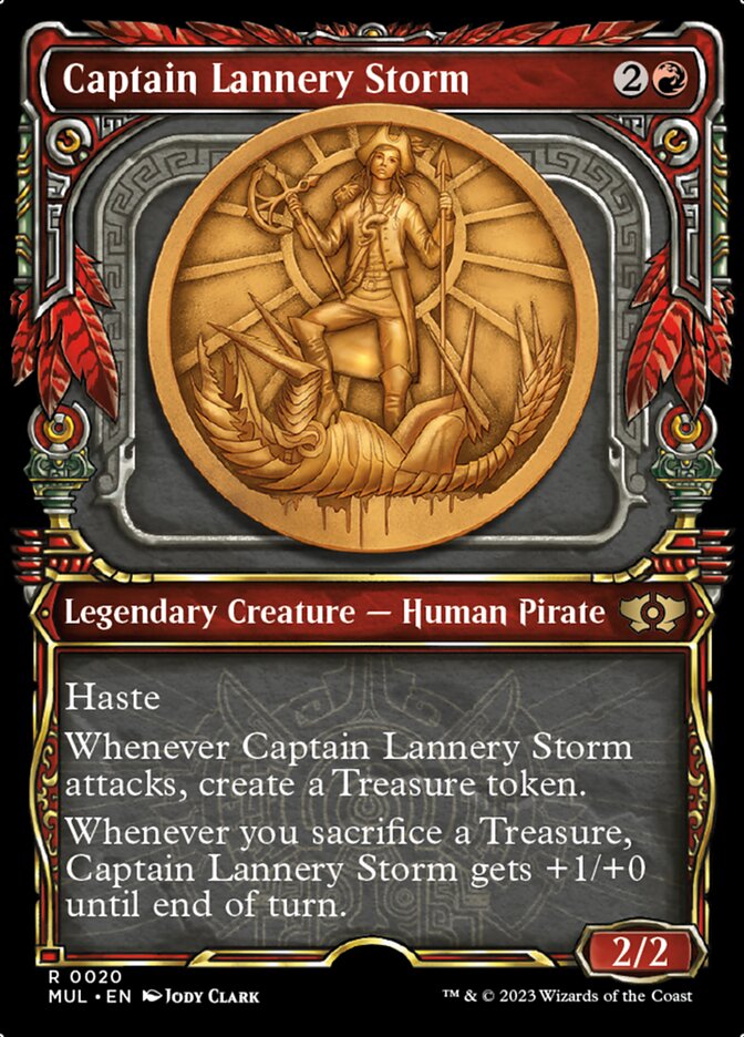 Captain Lannery Storm [Multiverse Legends] - Destination Retro