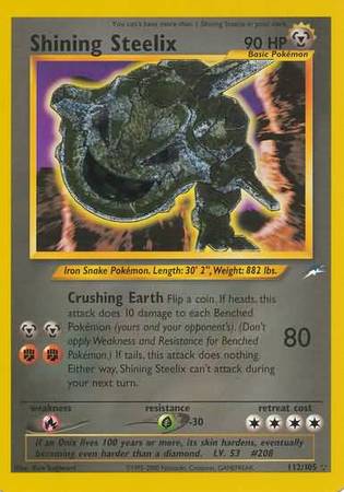 Shining Steelix (112/105) [Neo Destiny Unlimited] - Destination Retro