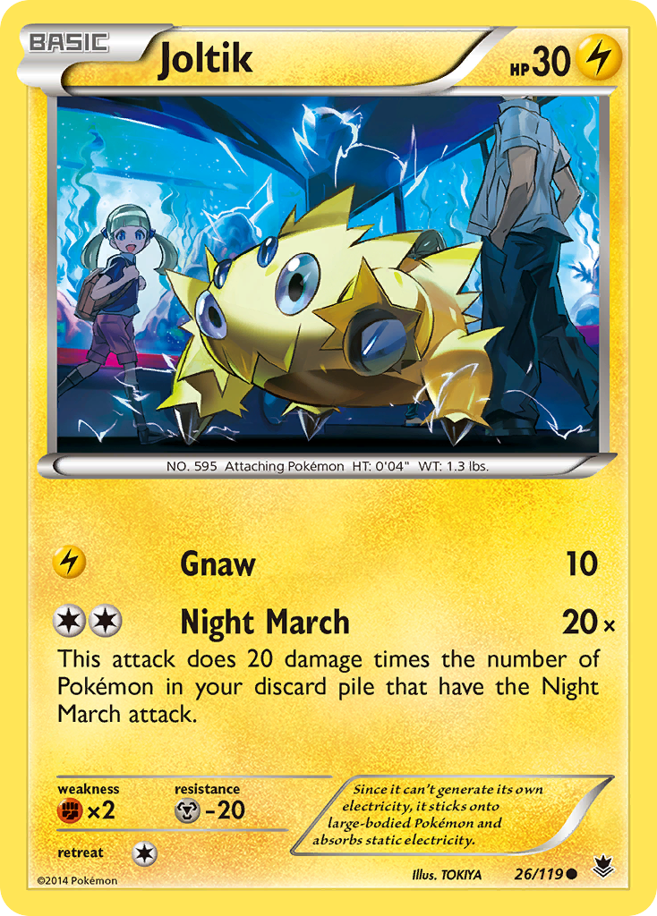 Joltik (26/119) [XY: Phantom Forces] - Destination Retro