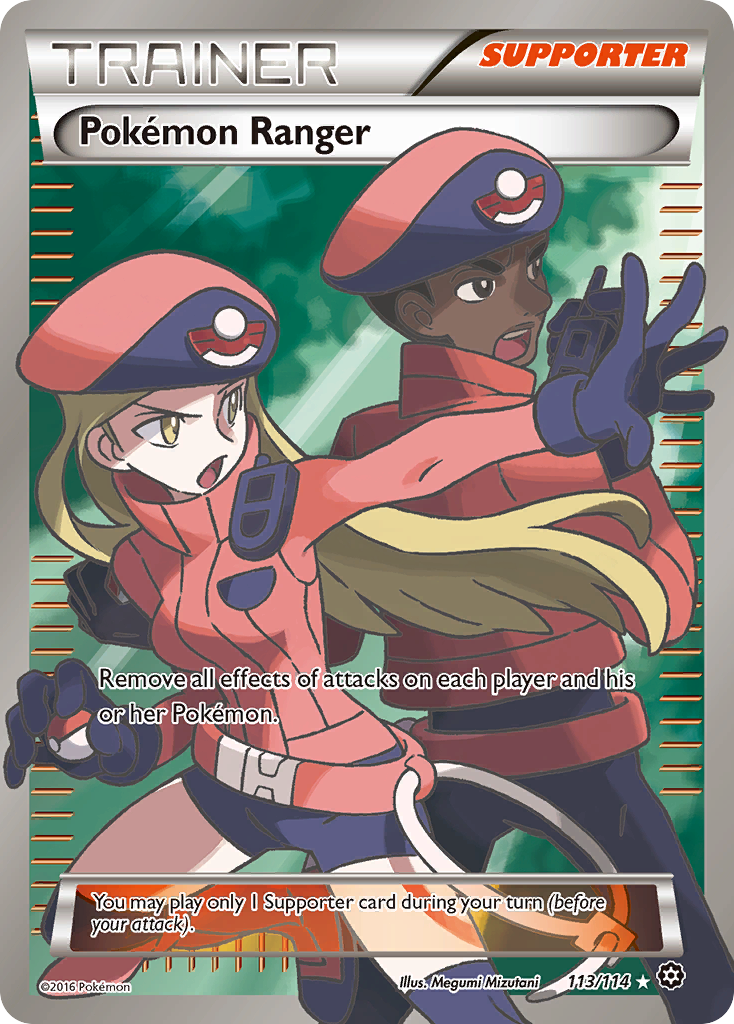 Pokemon Ranger (113/114) [XY: Steam Siege] - Destination Retro