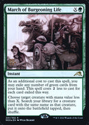 March of Burgeoning Life [Kamigawa: Neon Dynasty Prerelease Promos] - Destination Retro