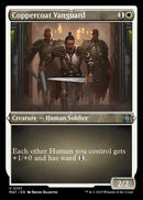 Coppercoat Vanguard (Foil Etched) [March of the Machine: The Aftermath] - Destination Retro