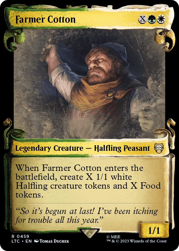 Farmer Cotton [The Lord of the Rings: Tales of Middle-Earth Commander Showcase Scrolls] - Destination Retro