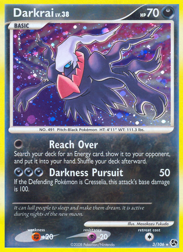 Darkrai (3/106) [Diamond & Pearl: Great Encounters] - Destination Retro
