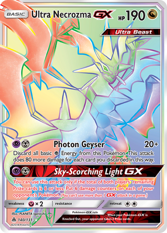 Ultra Necrozma GX (140/131) [Sun & Moon: Forbidden Light] - Destination Retro