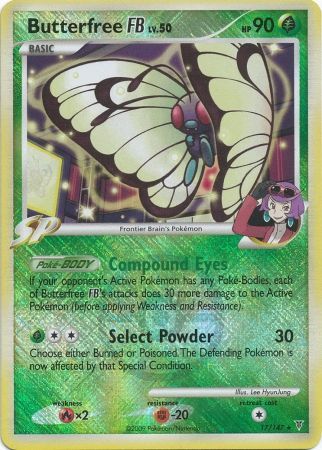 Butterfree FB LV.50 (17/147) (League Promo) [Platinum: Supreme Victors] - Destination Retro