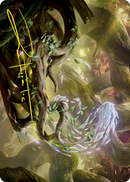Emergent Sequence Art Card (Gold-Stamped Signature) [Strixhaven: School of Mages Art Series] - Destination Retro