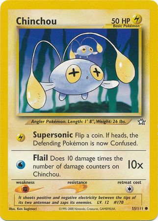 Chinchou (55/111) [Neo Genesis Unlimited] - Destination Retro