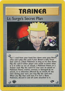 Lt. Surge's Secret Plan (107/132) [Gym Challenge 1st Edition] - Destination Retro