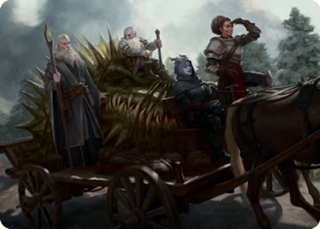 Grim Bounty Art Card [Dungeons & Dragons: Adventures in the Forgotten Realms Art Series] - Destination Retro
