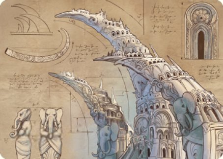 Ivory Tower Art Card [The Brothers' War Art Series] - Destination Retro