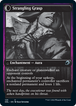 Vengeful Strangler // Strangling Grasp [Innistrad: Double Feature] - Destination Retro