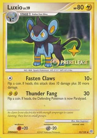 Luxio (Prerelease Promo) (52/130) [Nintendo: Black Star Promos] - Destination Retro