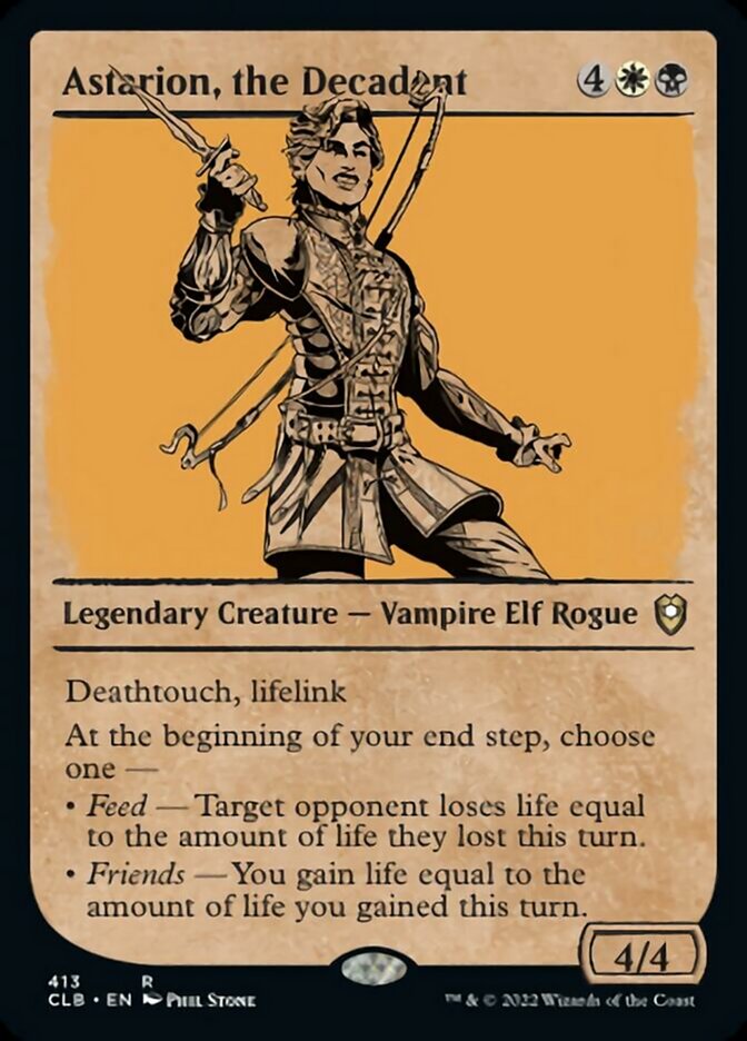 Astarion, the Decadent (Showcase) [Commander Legends: Battle for Baldur's Gate] - Destination Retro