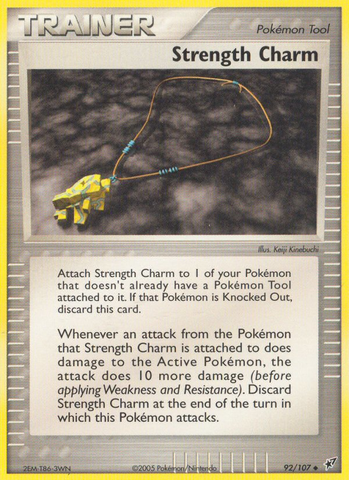 Strength Charm (92/107) [EX: Deoxys] - Destination Retro