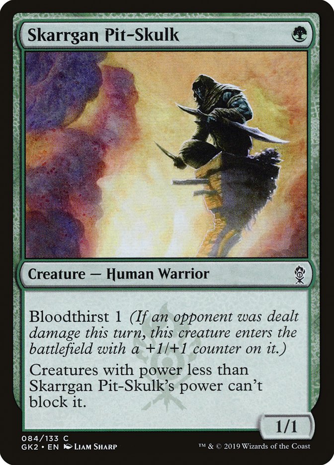 Skarrgan Pit-Skulk [Ravnica Allegiance Guild Kit] - Destination Retro