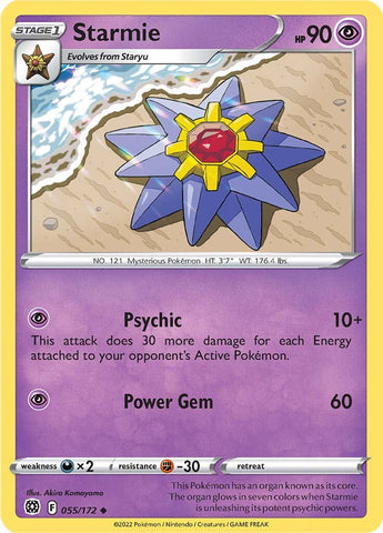 Starmie (055/172) [Sword & Shield: Brilliant Stars] - Destination Retro