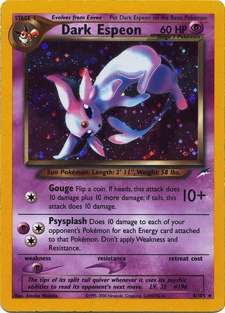 Dark Espeon (4/105) [Neo Destiny Unlimited] - Destination Retro