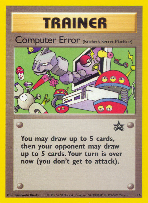 Computer Error (16) [Wizards: Black Star Promos] - Destination Retro