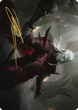 Baeloth Barrityl, Entertainer Art Card (Gold-Stamped Signature) [Commander Legends: Battle for Baldur's Gate Art Series] - Destination Retro