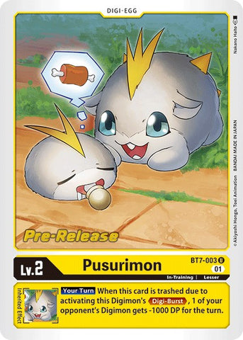 Pusurimon [BT7-003] [Next Adventure Pre-Release Cards] - Destination Retro