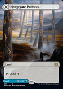 Hengegate Pathway // Mistgate Pathway (Borderless Alternate Art) [Kaldheim] - Destination Retro