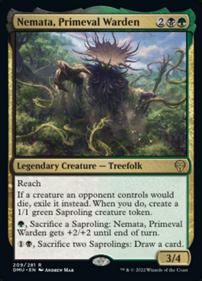 Nemata, Primeval Warden [Dominaria United] - Destination Retro