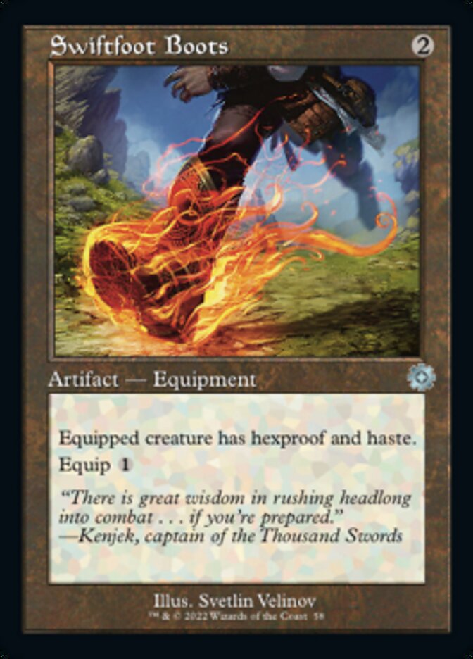 Swiftfoot Boots (Retro) [The Brothers' War Retro Artifacts] - Destination Retro