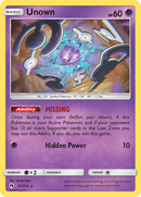 Unown (92/214) [Sun & Moon: Lost Thunder] - Destination Retro