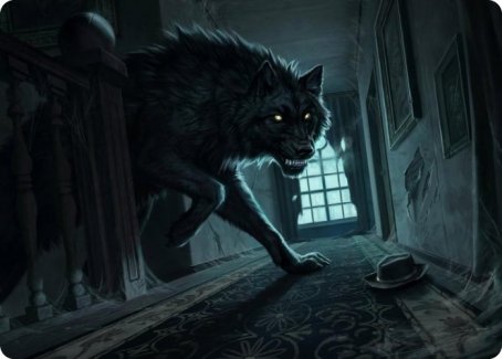 Primal Adversary Art Card [Innistrad: Midnight Hunt Art Series] - Destination Retro