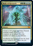 Body of Research (Promo Pack) [Strixhaven: School of Mages Promos] - Destination Retro