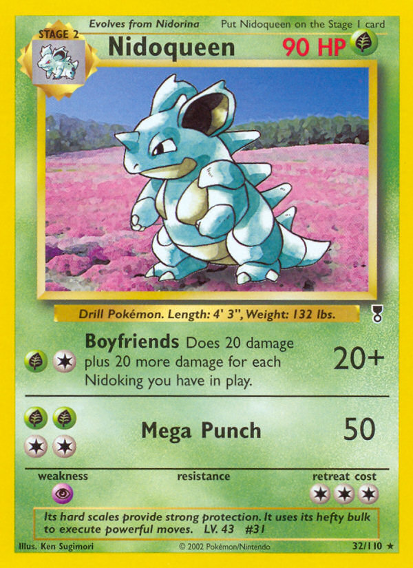Nidoqueen (32/110) [Legendary Collection] - Destination Retro