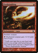 Firebreathing (Premium Foil) [Tenth Edition] - Destination Retro