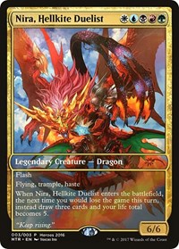 Nira, Hellkite Duelist [Unique and Miscellaneous Promos] - Destination Retro