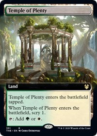Temple of Plenty (Extended Art) [Theros Beyond Death] - Destination Retro