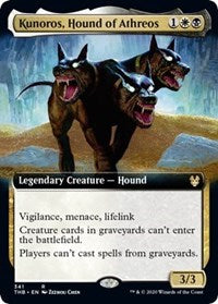 Kunoros, Hound of Athreos (Extended Art) [Theros Beyond Death] - Destination Retro