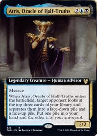 Atris, Oracle of Half-Truths (Extended Art) [Theros Beyond Death] - Destination Retro